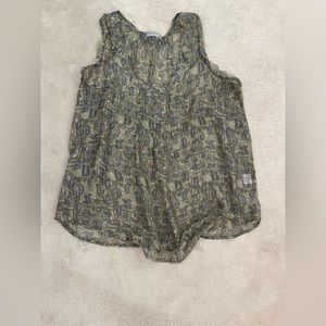 Olivia Moon Silk Tank